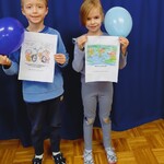 Wiewiórki z kolorowankami Unicef 