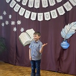 Stanisław Przybyszewski z Przedszkola Samorządowego nr 29 w Białymstoku recytuje wiersz.